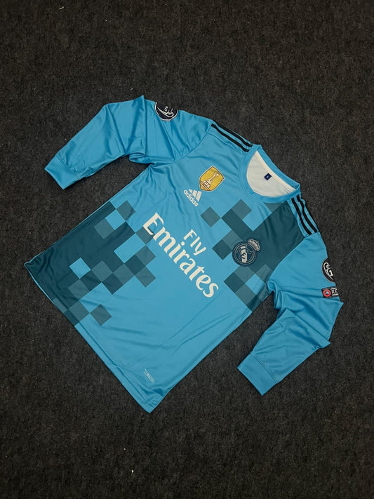REAL MADRID 2017-18 THIRD KIT FULL SLEEVE FOOTBALL JERSEY